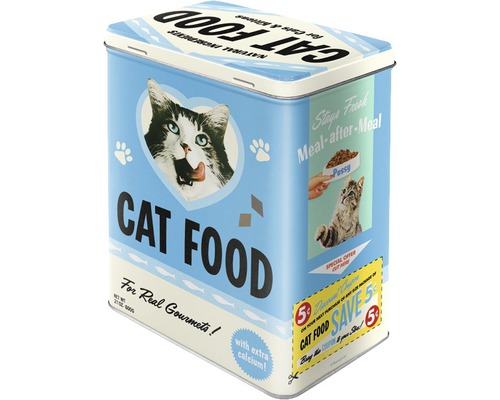 Plåtburk L Cat Food Love Mix-0