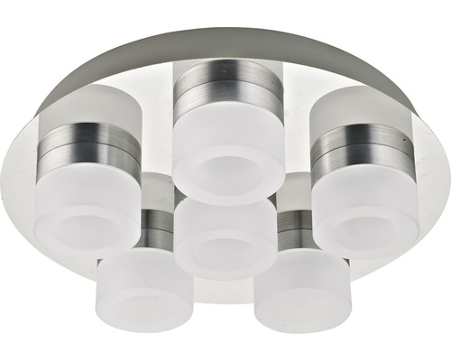 Rund taklampa med flera ljuskällor