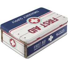 Plåtburk Flach First Aid Blue-thumb-1