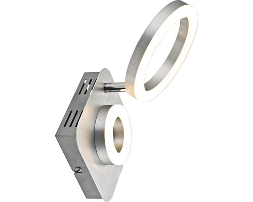 Vägglampa med två cirkelformade LED-lampor