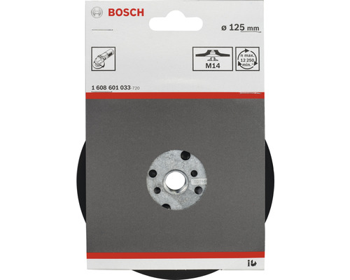 Fiberskiva Bosch, diameter 125 millimeter