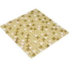 Mosaikplatta av glas
