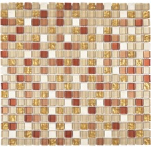 Mosaikplatta med kvadratiska element