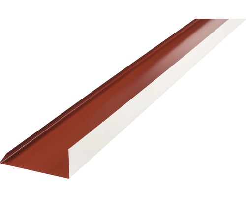 Vindskiveplåt PRECIT oxidröd RAL 3009 1000 x 100 mm Takfotsprofil av metall