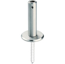 Dörrstopp av metall med skruv