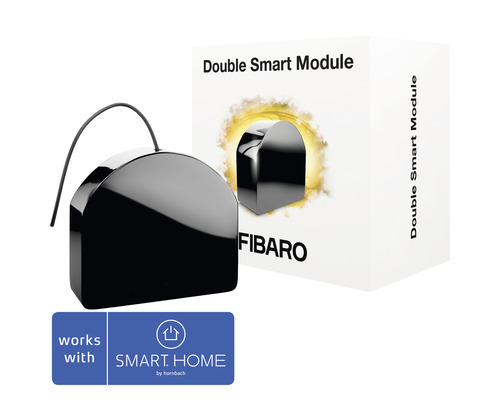 Smart modul FIBARO dubbel FGS 224 Z-Wave