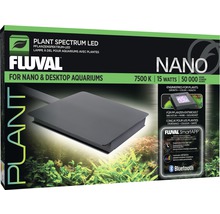 Förpackning med Fluval Nano växtspektrum LED-lampa för nano- och skrivbordsakvarier