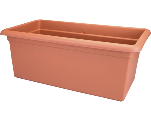 Blomlåda ELHO Green Basics garden XXL plast 100x45x39cm terrakotta