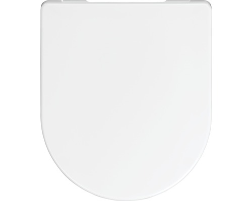 Toalettsits FORM & STYLE New Panama vit blank mjukstängning quick&clean 531059 Toalettsits av sanitetskeramik