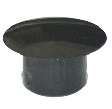 Täckpropp DRESSELHAUS 5x8mm svart plast 100-pack-thumb-0