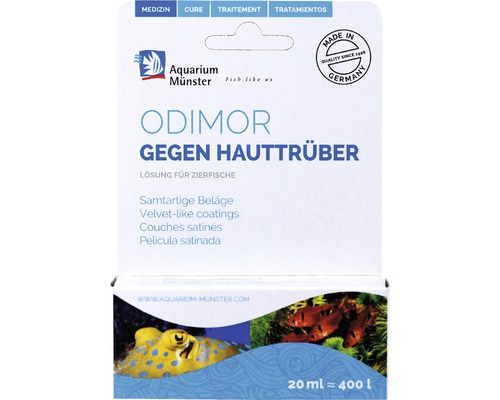 Aquarium Münster Odimor läkemedel mot hudgrumling för prydnadsfiskar