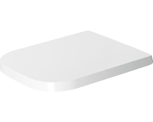 Toalettsits med mjukstängning DURAVIT P3 Comforts vit blank
