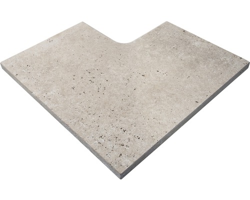 Hörnplatta av natursten