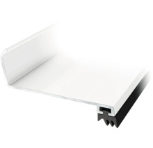 Vägganslutning GOP kanalplast vit 3780mm