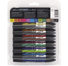 Förpackning med tolv Winsor & Newton Brushmarkers