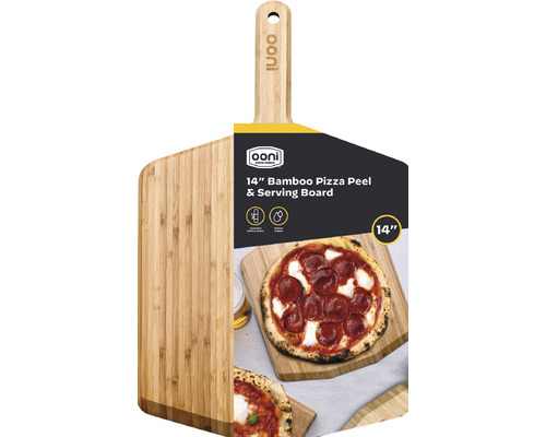 Ooni pizzaspade och serveringsbräda i bambu, 35,6 cm
