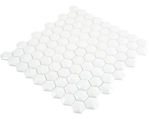 Sexkantigt mosaikplattnät