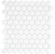 Sexkantig mosaikplatta