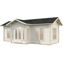 Trädgårdshus PALMAKO Anna inkl. golv, fönster 40m² (26,8m²) 800x500cm obehandlad