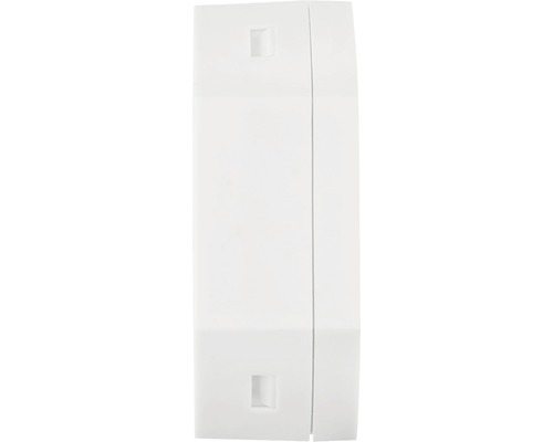 Vit apparatdosa för väggmontering