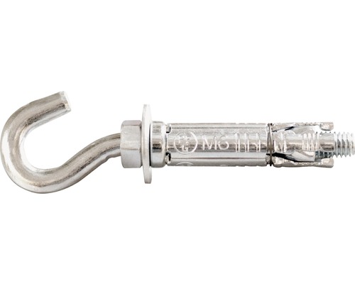 Pinnexpander TOX med krok Pirat Sven-S M6x40mm Expander med krok av metall