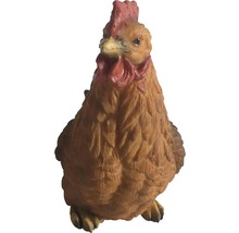 Dekorativ kycklingfigur för trädgården