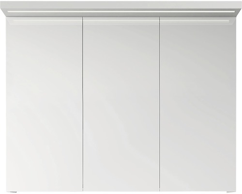 Spegelskåp HAFA Store LEDprofil grå 900