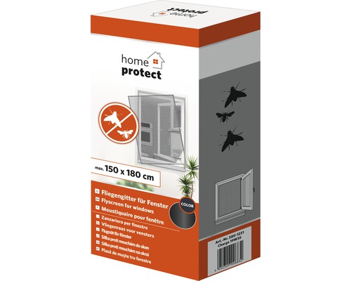 Förpackning för insektsnät för fönster som mäter 150 x 180 centimeter