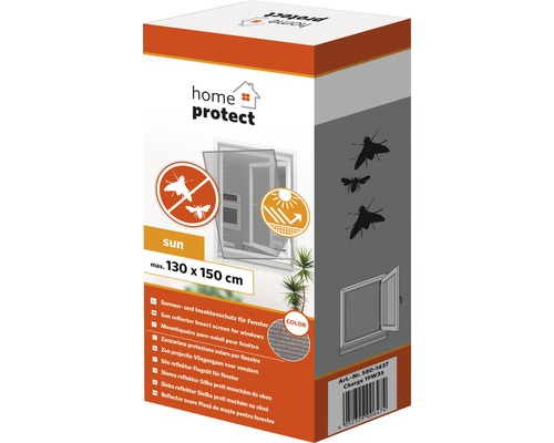 Förpackning för solskydd insektsskydd fönster, maximalt 130 x 150 cm