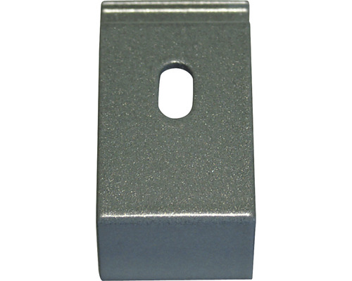 Metallfäste med hål för fastsättning