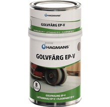 Färghink med Hagmans Golvfärg EP-V golvfärg