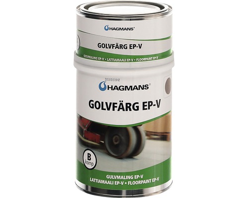 Golvfärg HAGMANS EP-V 5005 gråblå 1kg