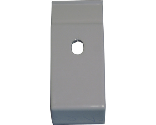 Metallvinkel med borrat hål