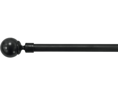 Gardinstång DB Palm Spring svart 16/19mm 120-210cm