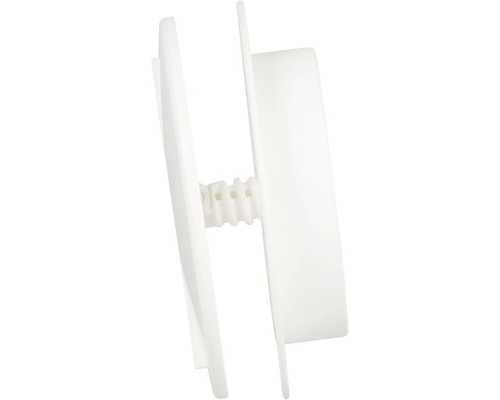 Vit tallriksventil av plast