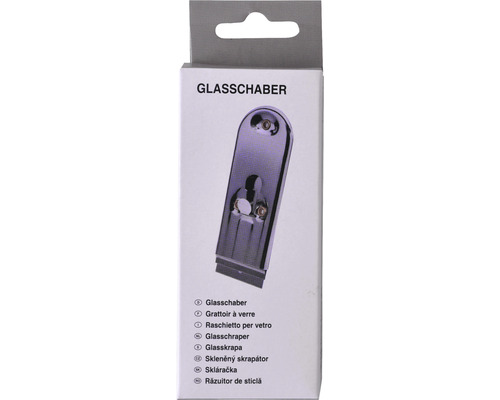 Glasskrapa i förpackning