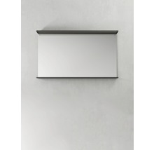HAFA Badrumsspegel Store LEDprofil antracit 1200