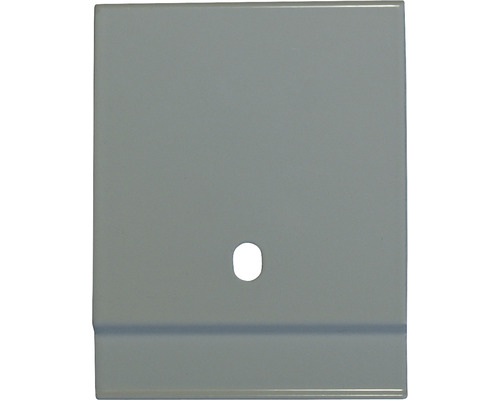 Metallplatta med hål för montering