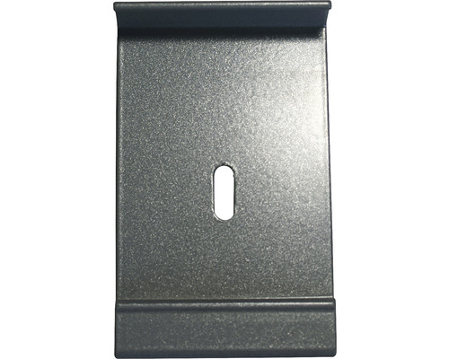 Metallfäste med skåra