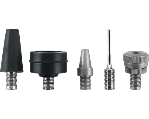 Fem olika spetsar till en lödstation