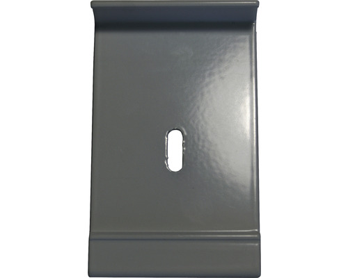 Metall väggfäste med monteringshål