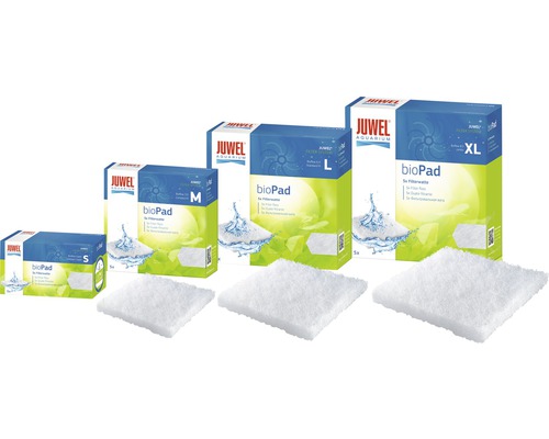 Juwel BioPad filtervadd i olika storlekar