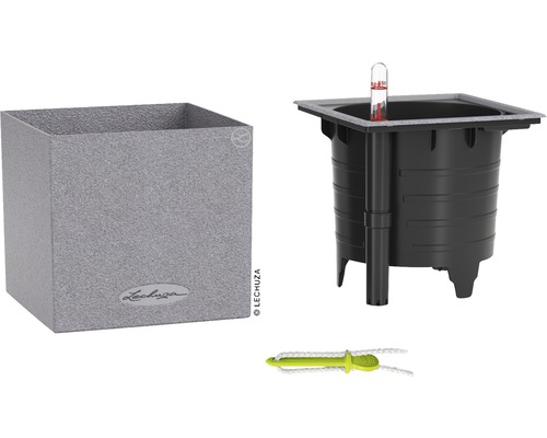 Lechuza Cube planteringskärl med bevattningssystem