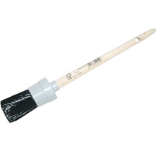 Radiatorpensel med trähandtag och borst