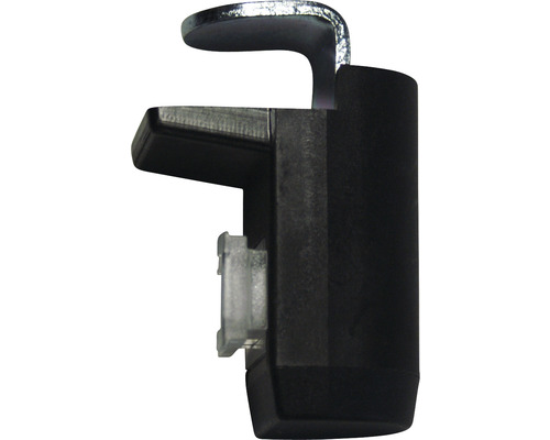 Glashållare med metallelement