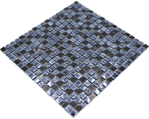 Mosaikplatta med fyrkantiga stenar