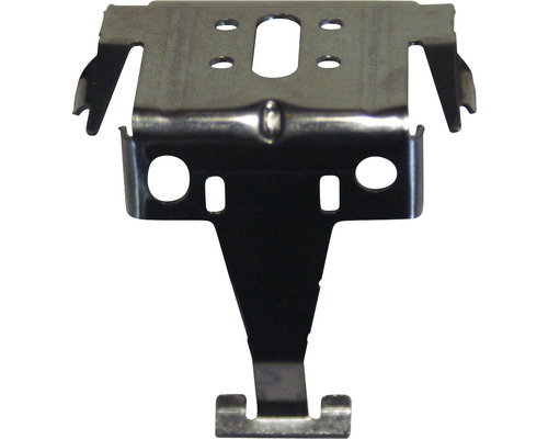 Metallfäste med fästhål