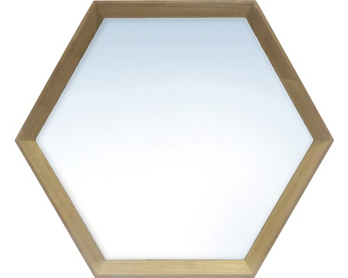 Spegel Hexagon Ek 34,5x30,3cm