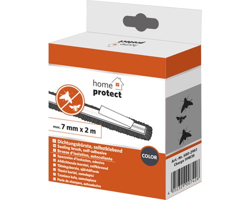 Förpackning med självhäftande tätningsborste, maximalt 7 mm x 2 m