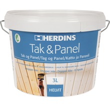 Herdins Tak & Panel trälasyr, 3 liter, för tak och paneler
